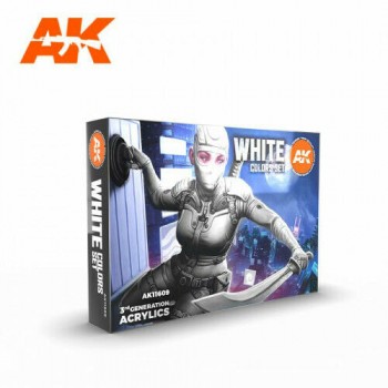 AK Interactive White Color Sets AK11609